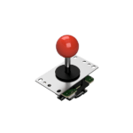 Joystick SANWA JLF-TP-8YT Boule vermillon