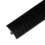 T-molding 19mm noir texture cuir 30CM