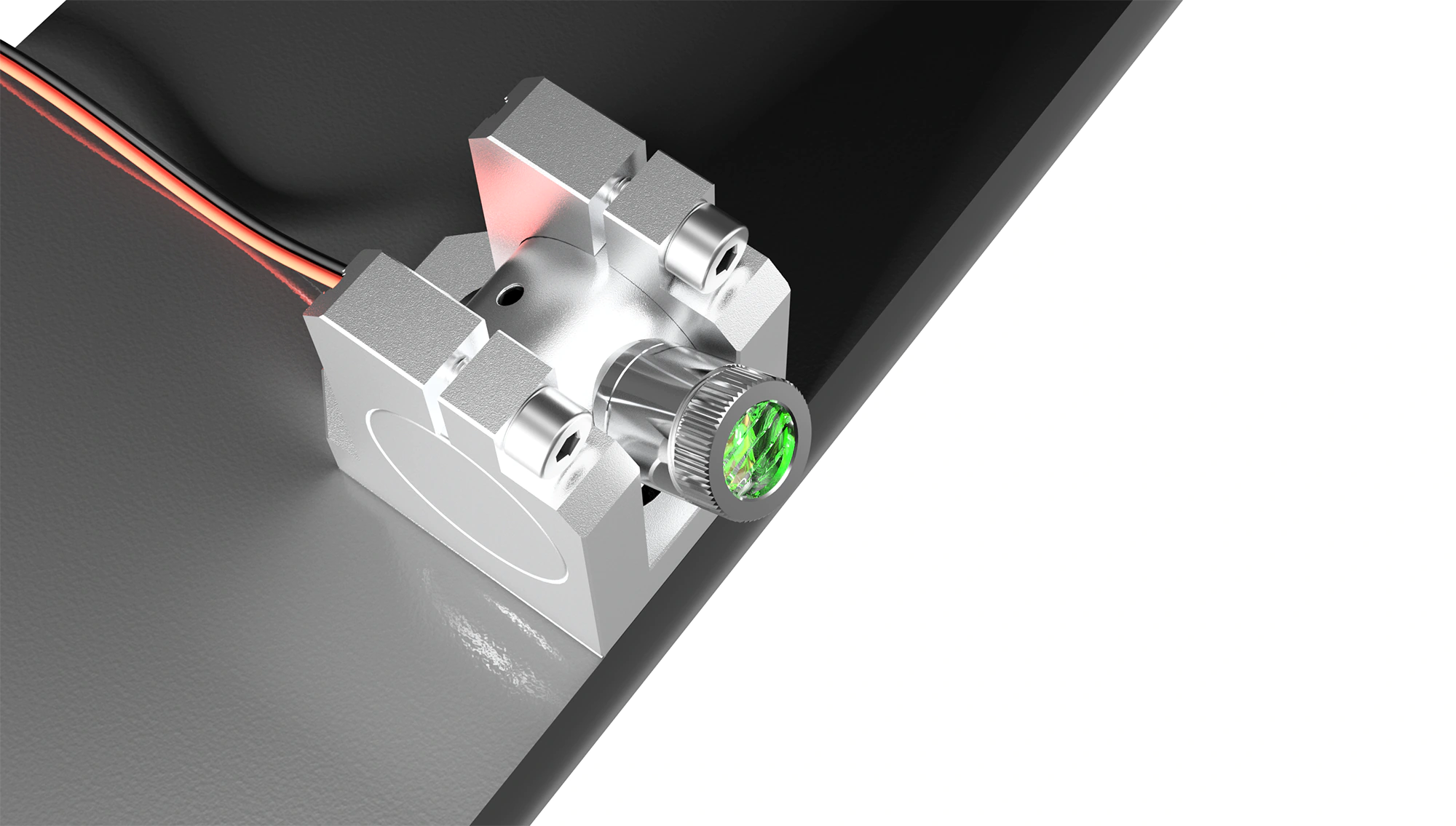 Pointeur laser vert linéaire 10mW 520nm oche – MM Workshop