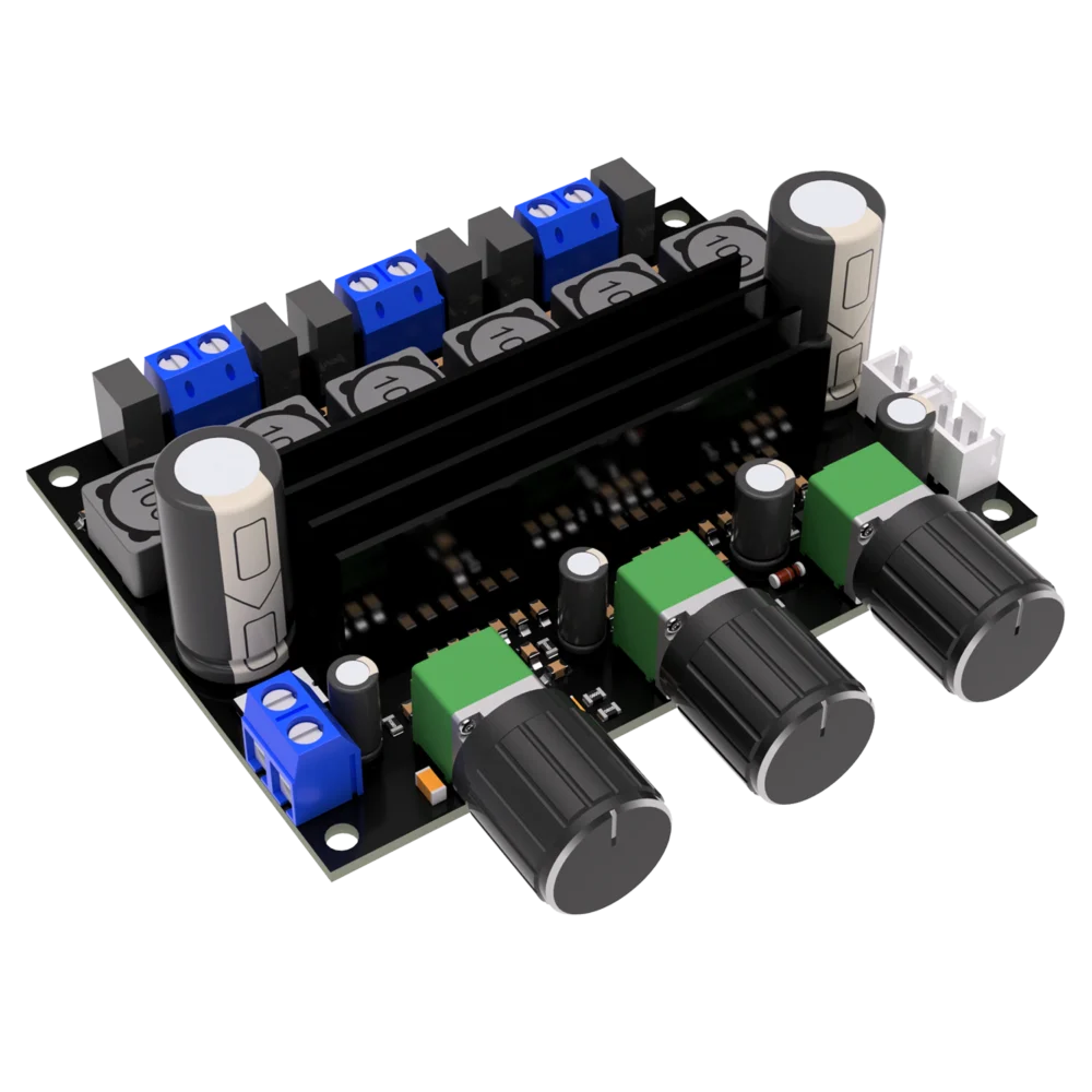 Amplificateur audio 2.1 compatible control panel Dartscab