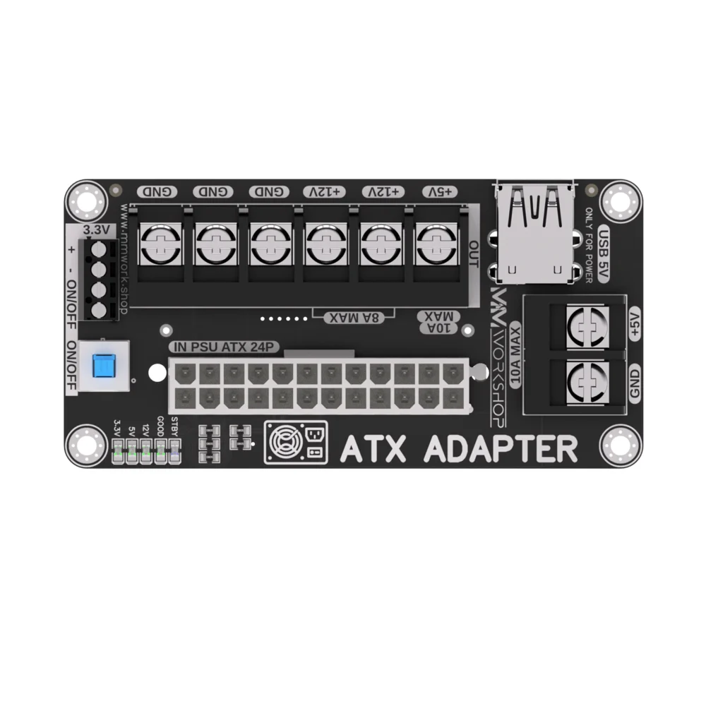 Atx Adapter Convertisseur à Bornier Pour Alimentation Atx Top