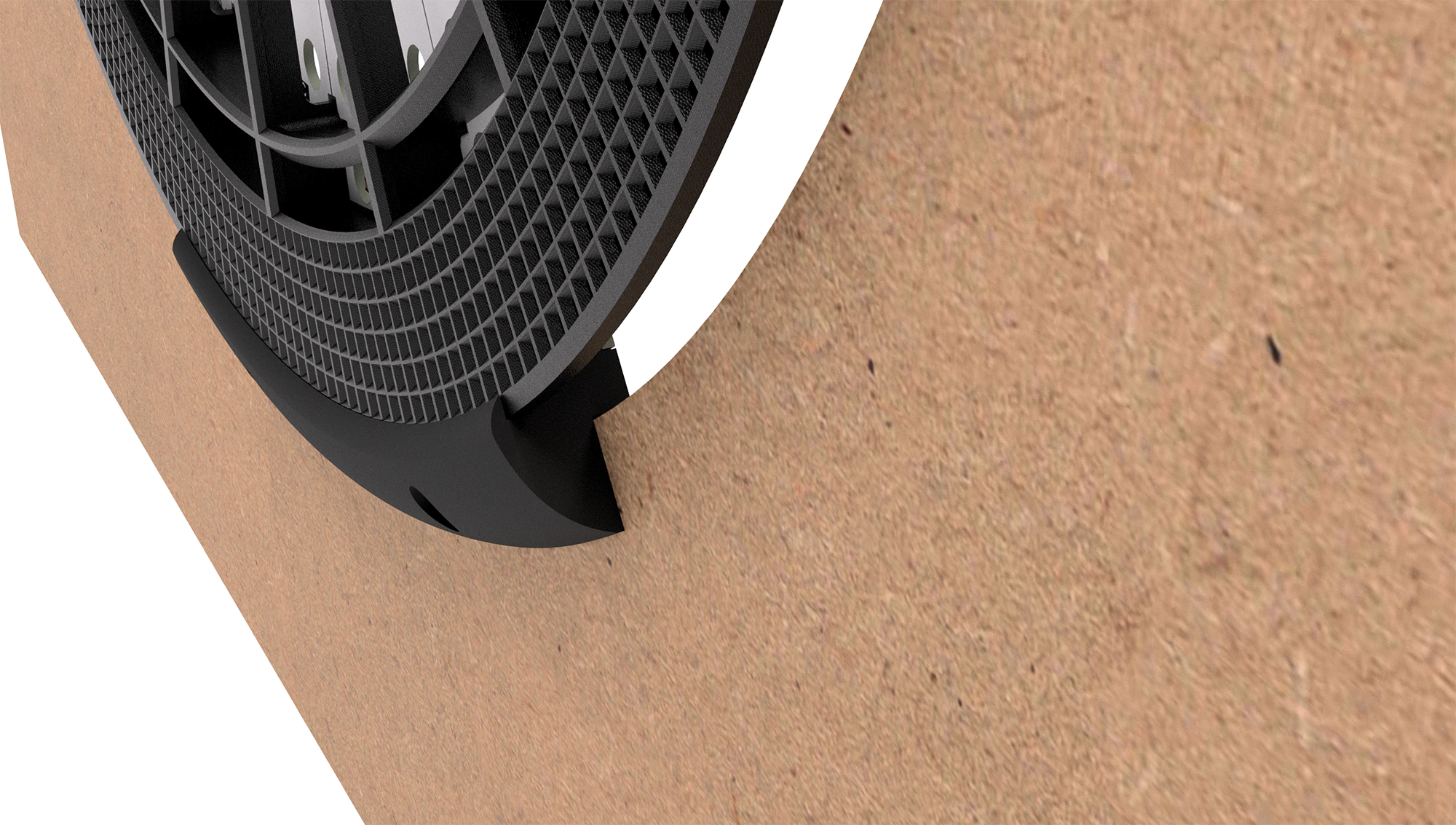 Ed110 Pneu Support Encastré