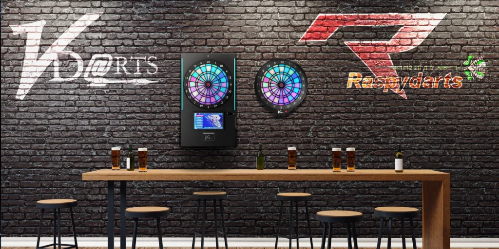 Vdarts H2, H2L, H3, H3L, H4, H4L ou MINI+ compatible Raspydarts avec Mm Workshop