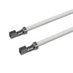 Câble PH2.0 double terminal 10CM blanc