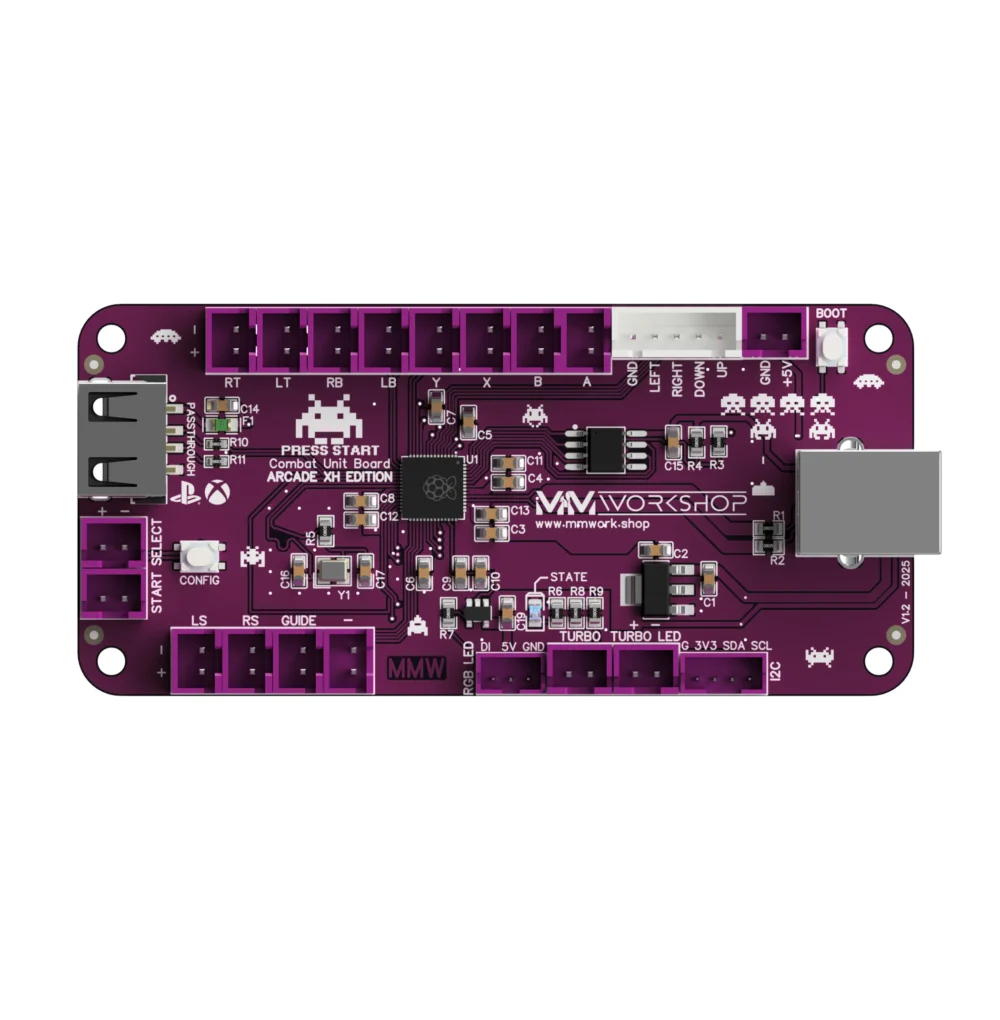 Combat Unit Board Arcade XH Edition Toulouse Violette TOP