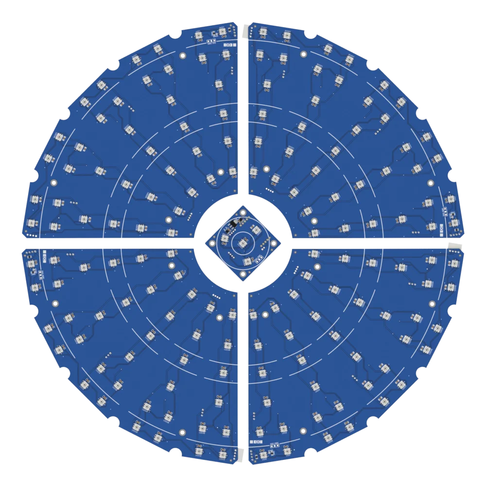 Kit PCB RGB LED VDARTS H2L H3L H4L TOP