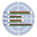 Kit câbles PCB LED VDARTS H2 H3 H4