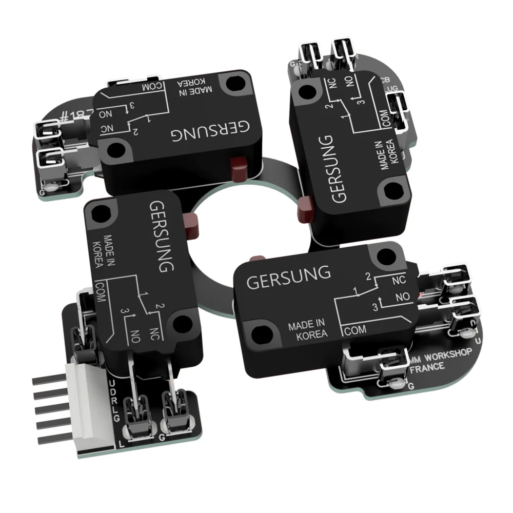 PCB joystick pour Sanwa JLF JLX - Substitut au TP-MA – Image 8