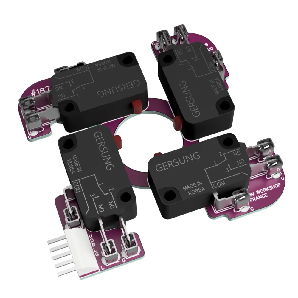 PCB joystick pour Sanwa JLF JLX - Substitut au TP-MA – Image 7