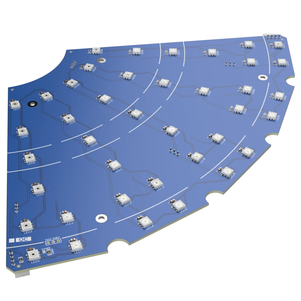 VDARTS QUART RGB LED PCB