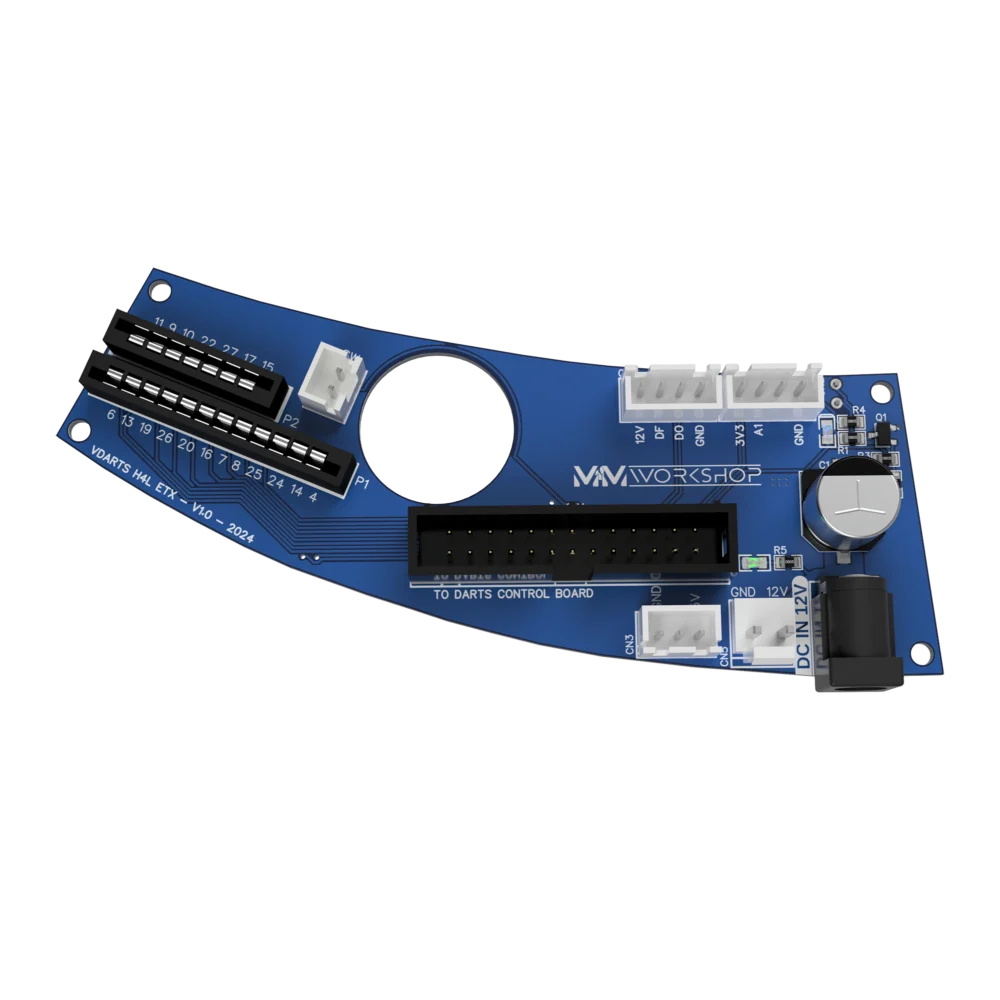 Carte électronique pour VDARTS H4L compatible Raspydarts