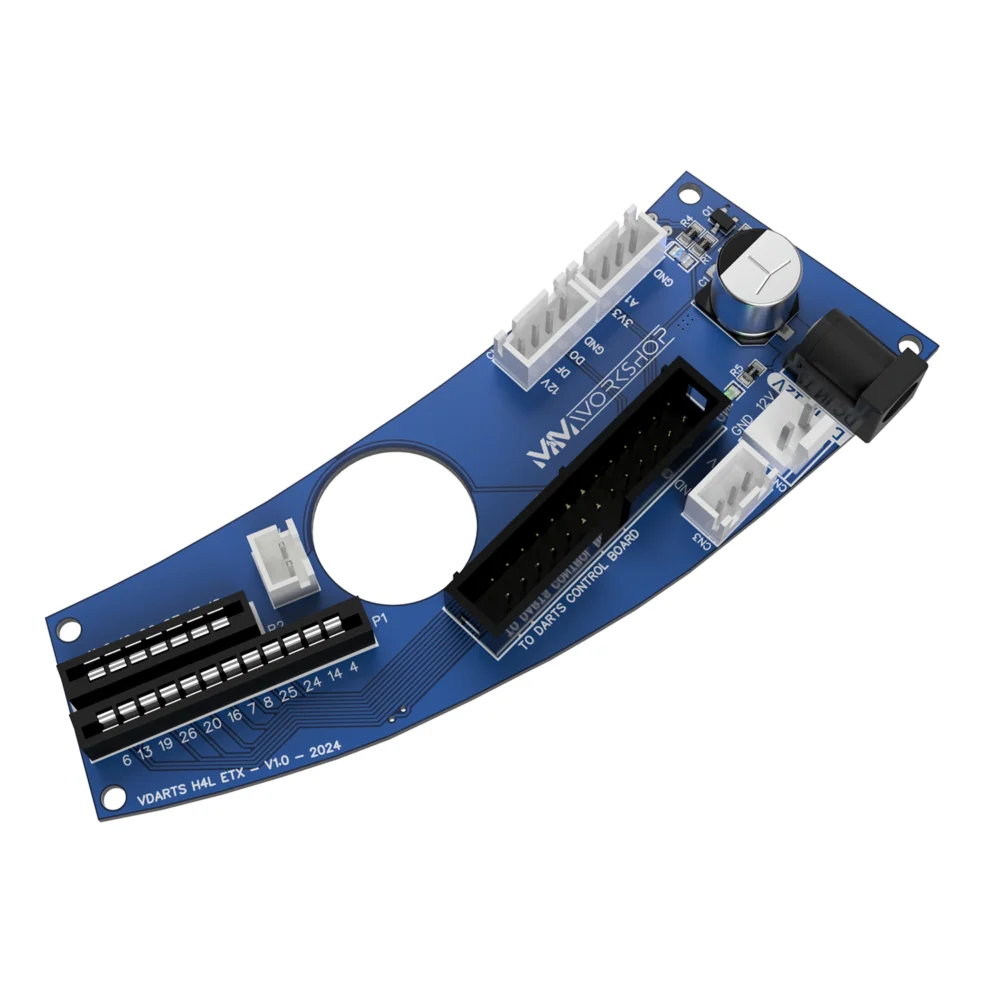 Carte électronique pour VDARTS H4L compatible Raspydarts uniquement